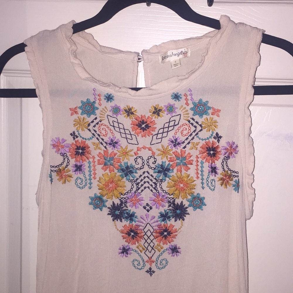 Colorful Embroidered Top - Picture 2 of 4